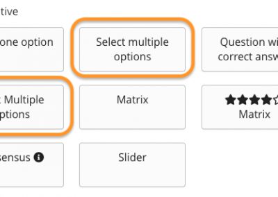 Ranking vs. Select Multiple: Best practices for engagement questions