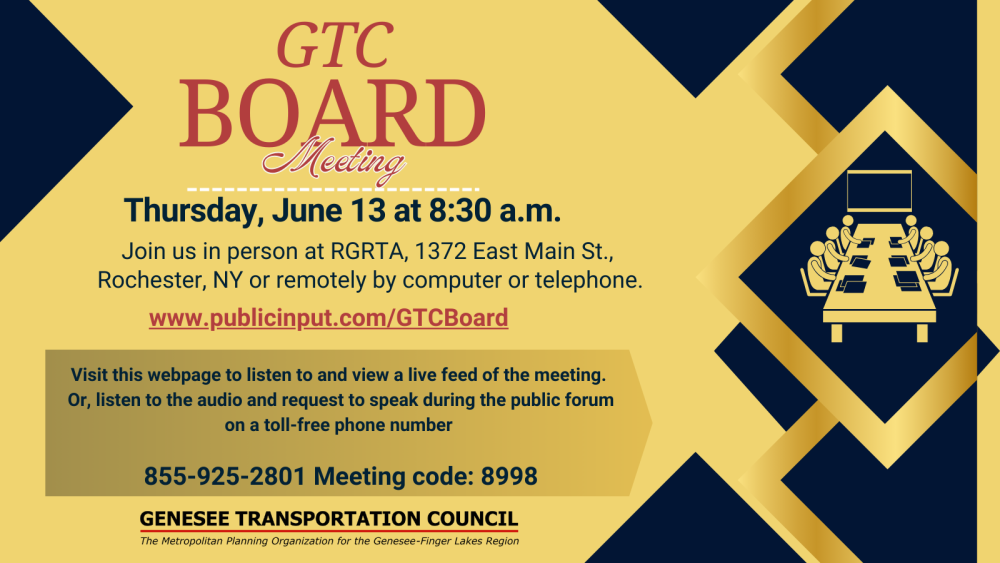 smaller graphic advertising the June 13 board meeting. 