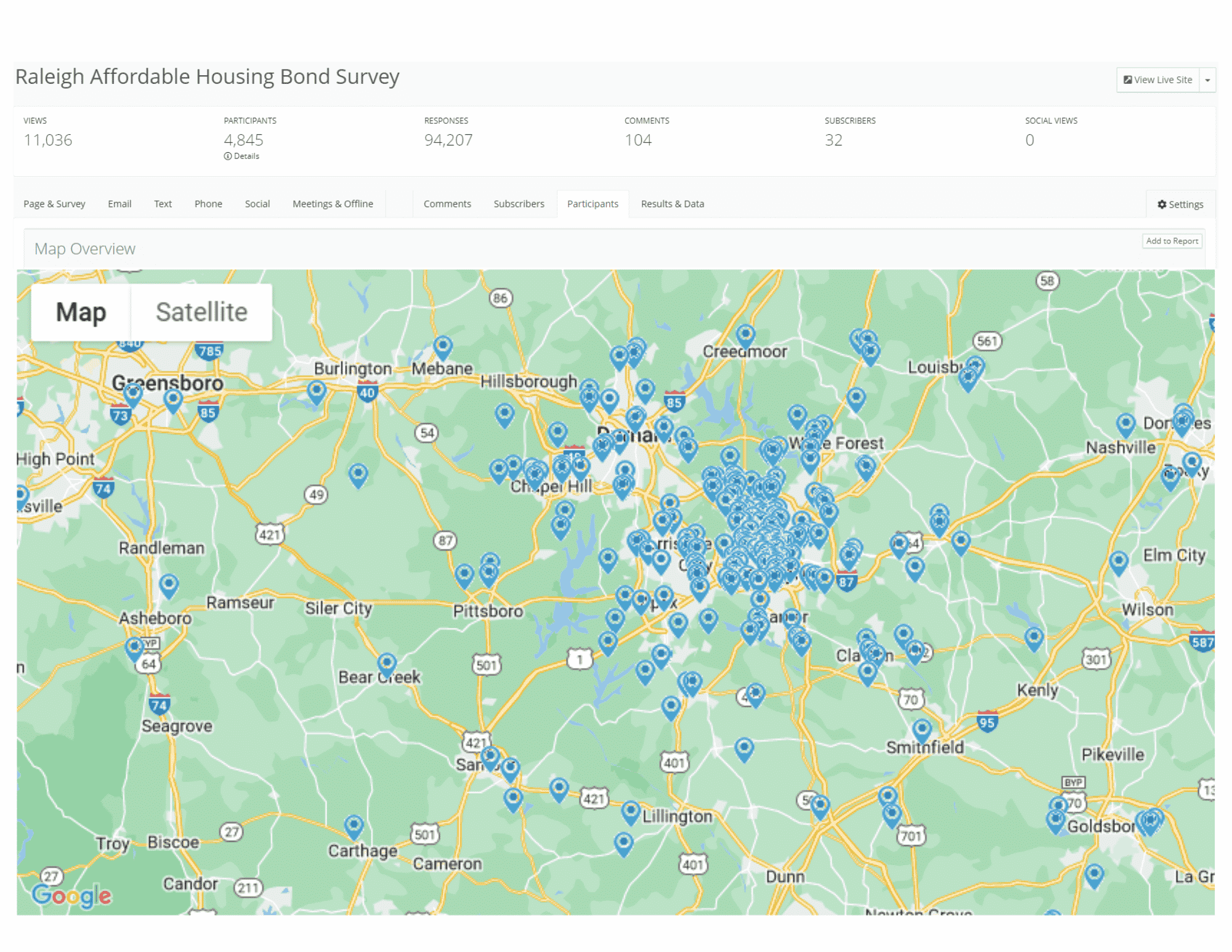 Equity Mapping Product Feature