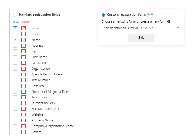 Registration Form